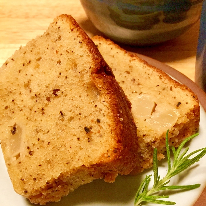 ふんわり★洋梨と紅茶のパウンドケーキ